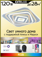 Потолочный светодиодный светильник Citilux Триест Смарт CL737A45E