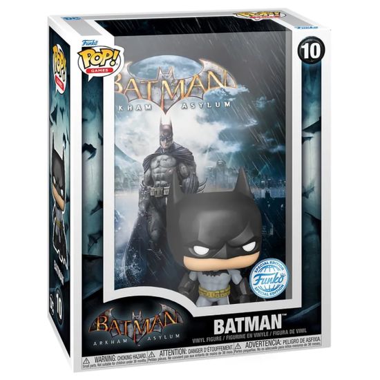 Фигурка Funko POP! Game Cover DC Games Batman Arkham Asylum Batman (Exc) (10) 74603