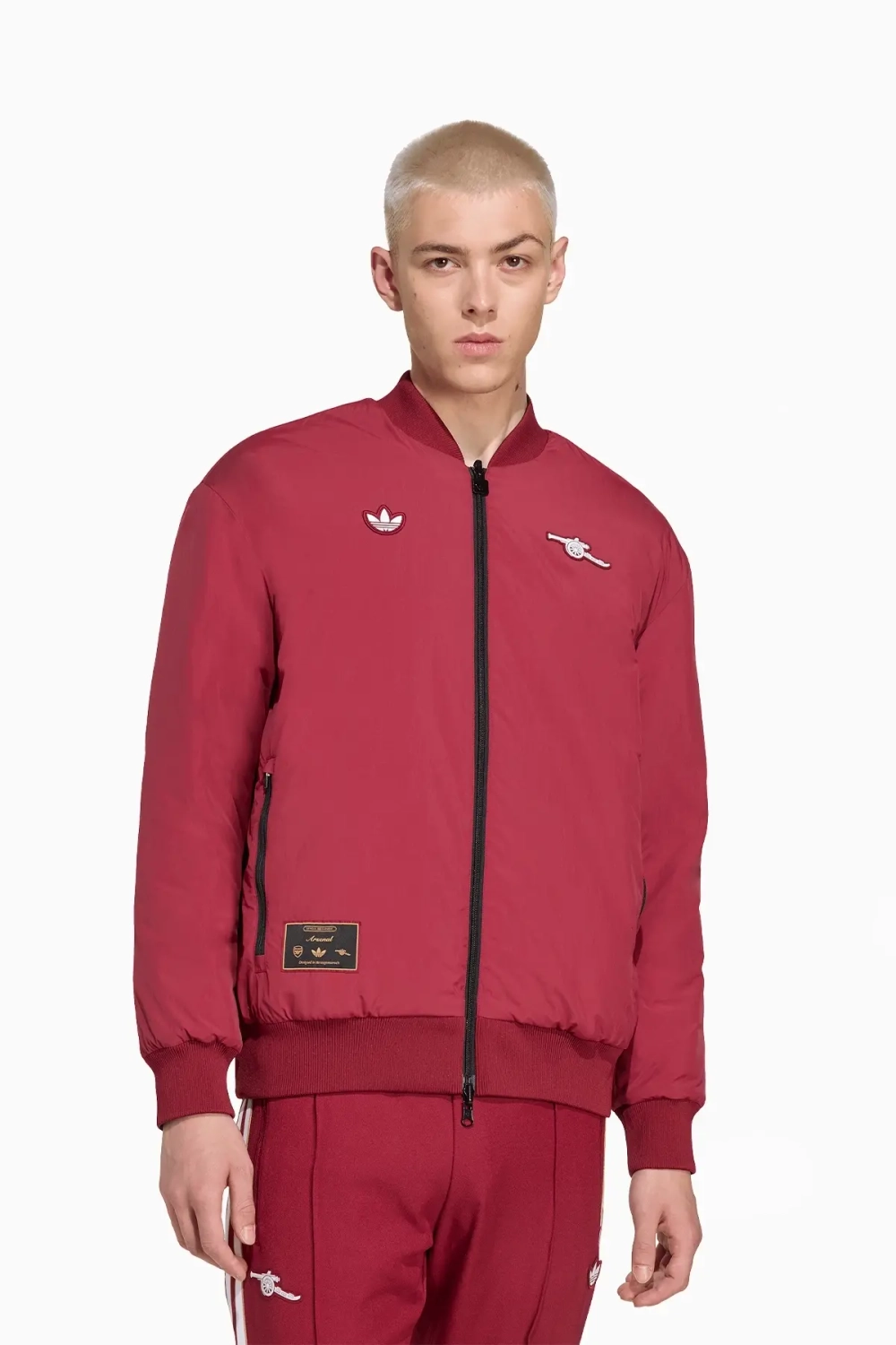 Ветровка adidas Arsenal FC 25/26 Terrace Icons - красный