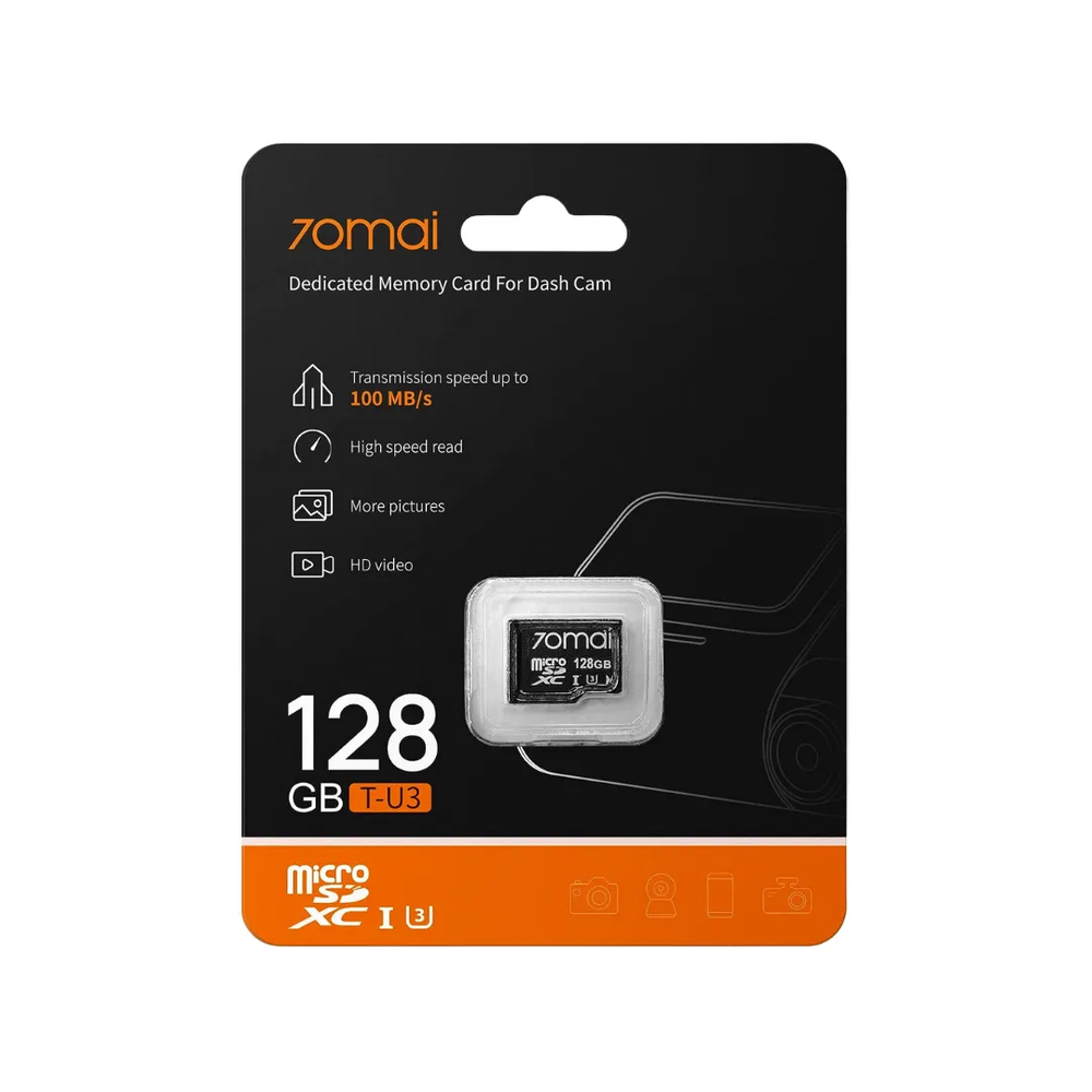 Карта памяти 70mai microSDXC U3 128gb
