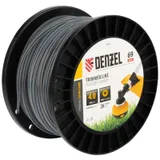 Леска для триммера двухкомпонентная круглая, 4,0мм х 69м, на DIN катушке EXTRA CORD Denzel — фото 1