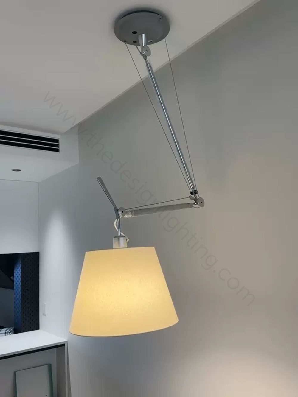 Ceiling design lamp Tolomeo by Artemide