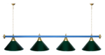 Лампа STARTBILLIARDS 4 пл. (плафоны золотые,штанга золотая,фурнитура золото)
