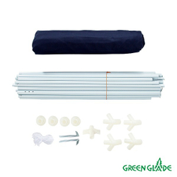 Тент садовый Green Glade 1033 3х3х2,5м полиэтилен