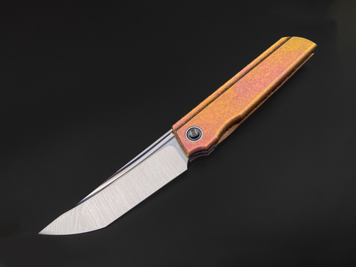 Складной нож Common M390 CrystalTi orange