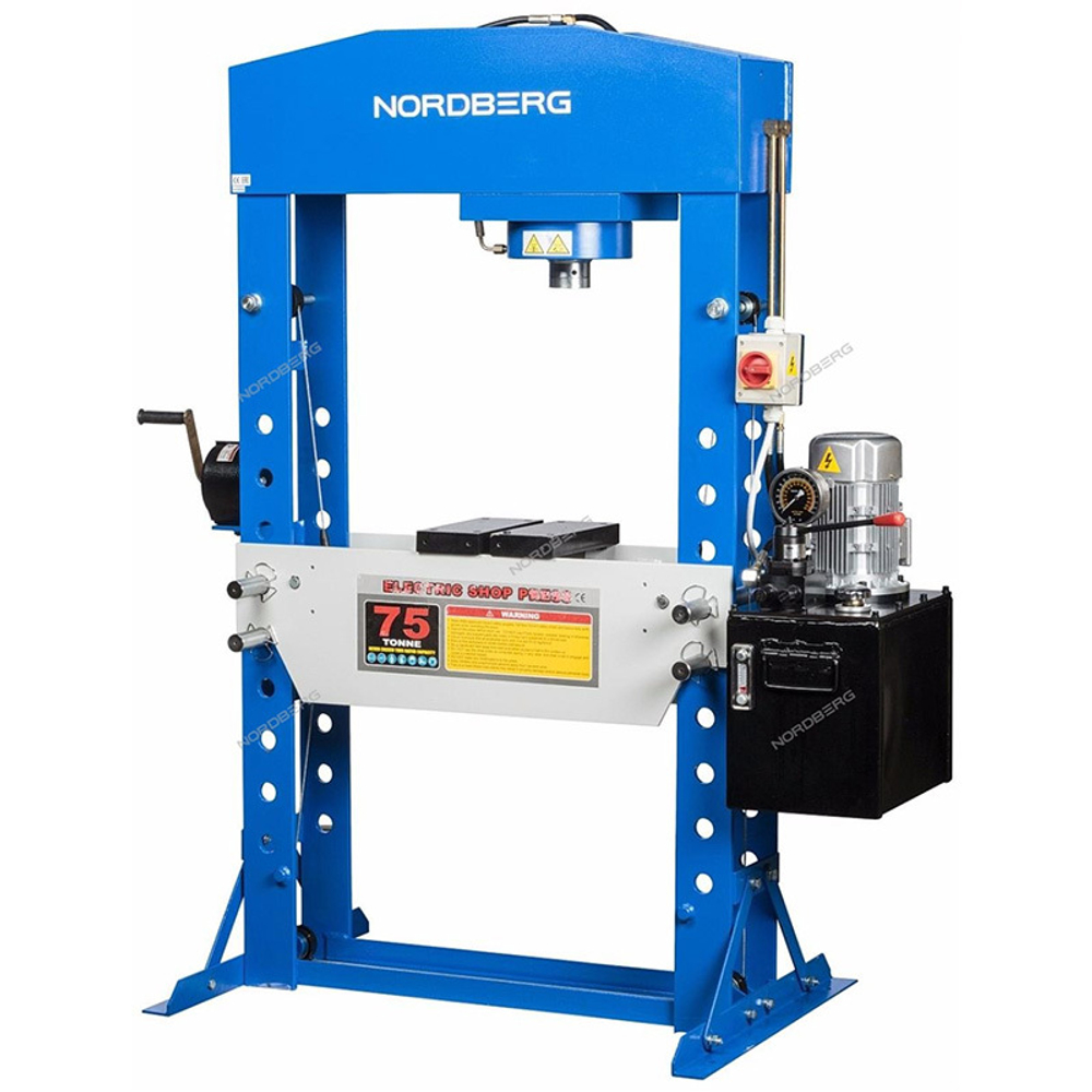 NORDBERG (N3675E) Пресс электрогидравлический, усилие 75 тонн