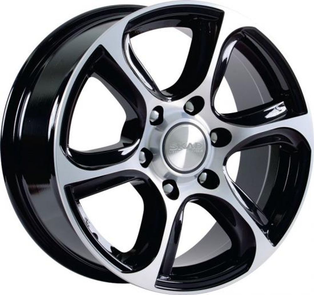 Скад Скала 7.5x17 6x139.7 ET 25 Dia 106.2 (BFP)