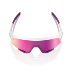 Спортивные очки 100% SLENDALE Matte Chalk - Purple Mirror Lens