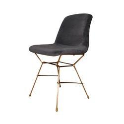 Стул Roomers Furniture sc-3288hw/darkgrey