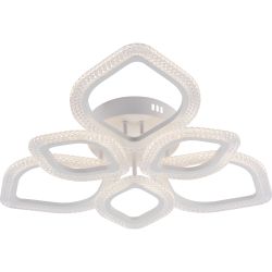 Светильник потолочный светодиодный Rivoli Megan 6110-107 106 Вт LED 2800К - 6200К модерн с пультом | Интерьерные светодиодные светильники