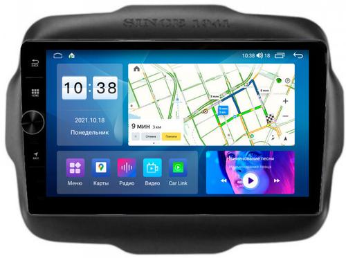 Магнитола для Jeep Renegade 2014-2021 - Parafar PF089LHDAV на Android 12, Быстрая, CarPlay, 4G SIM-слот
