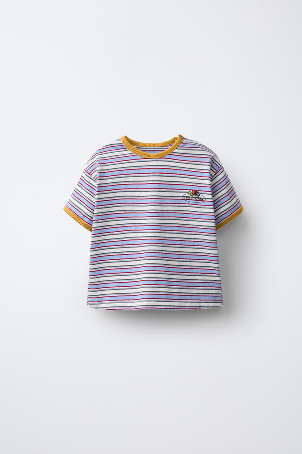 ZARA - FRUIT OF THE LOOM™ ФУТБОЛКА В ПОЛОСКУ, РАЗНОЦВЕТНЫЙ