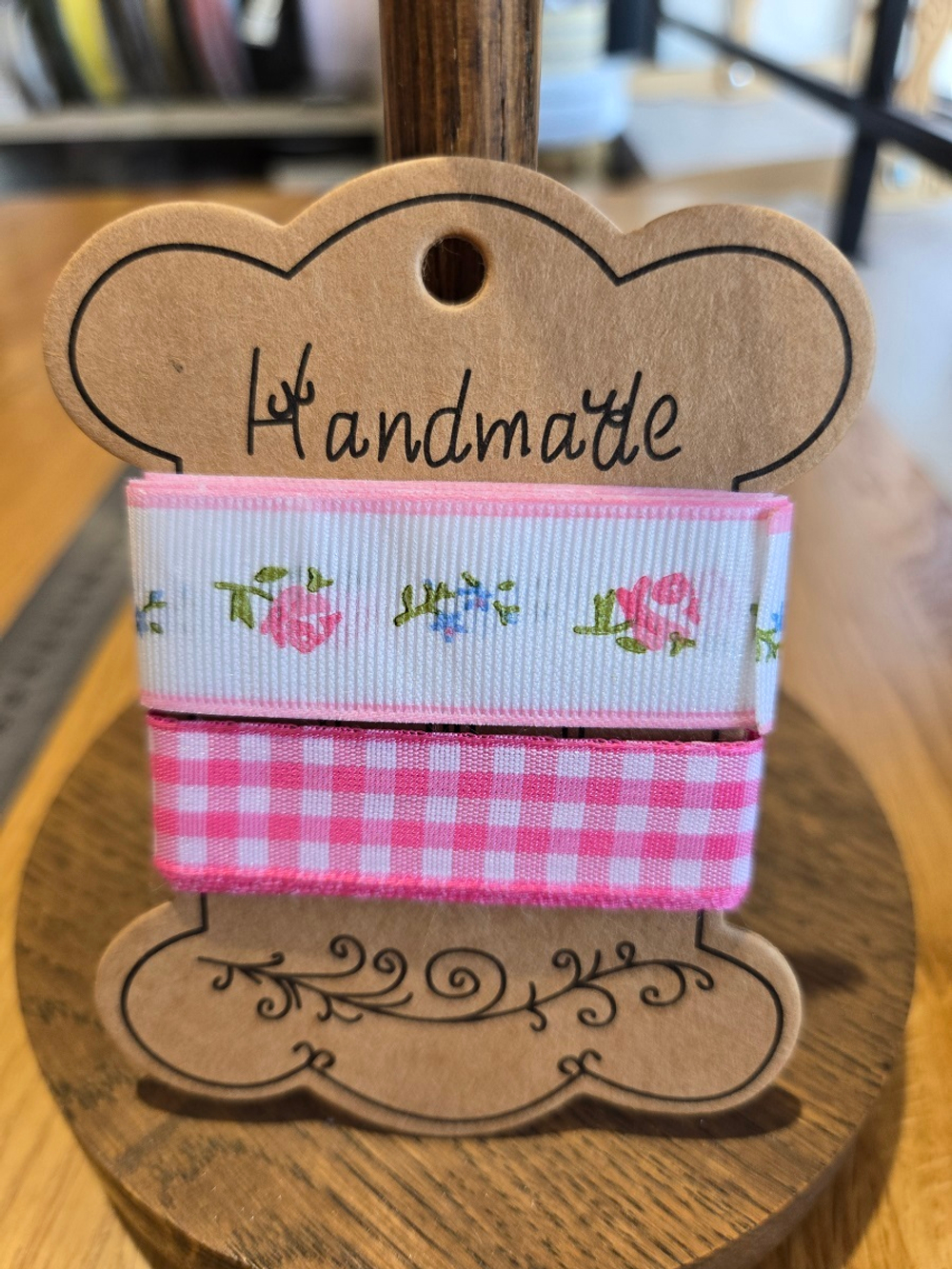 Набор "HANDMADE" декоративных лент, в ассортименте, 1 м каждая.