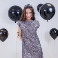 Ободок с пайетками "Жемчуг"