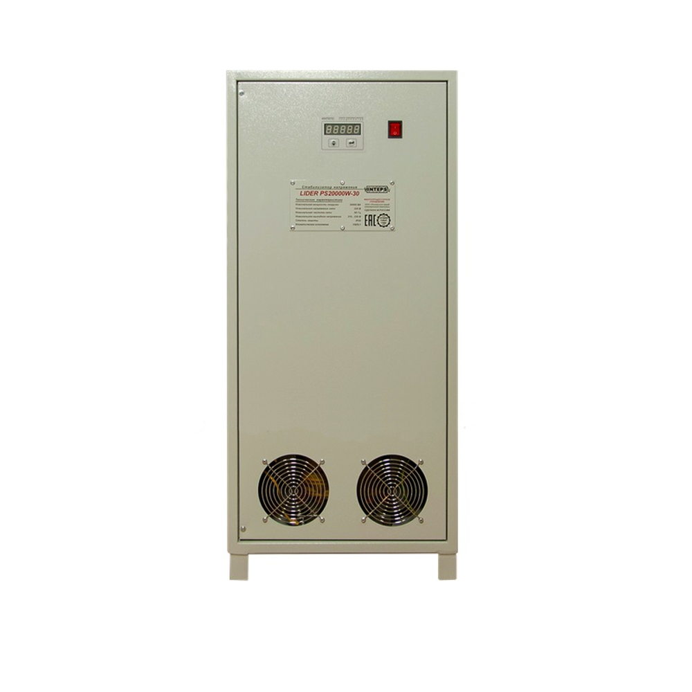 Стабилизатор переменного напряжения LIDER PS15000 W-30