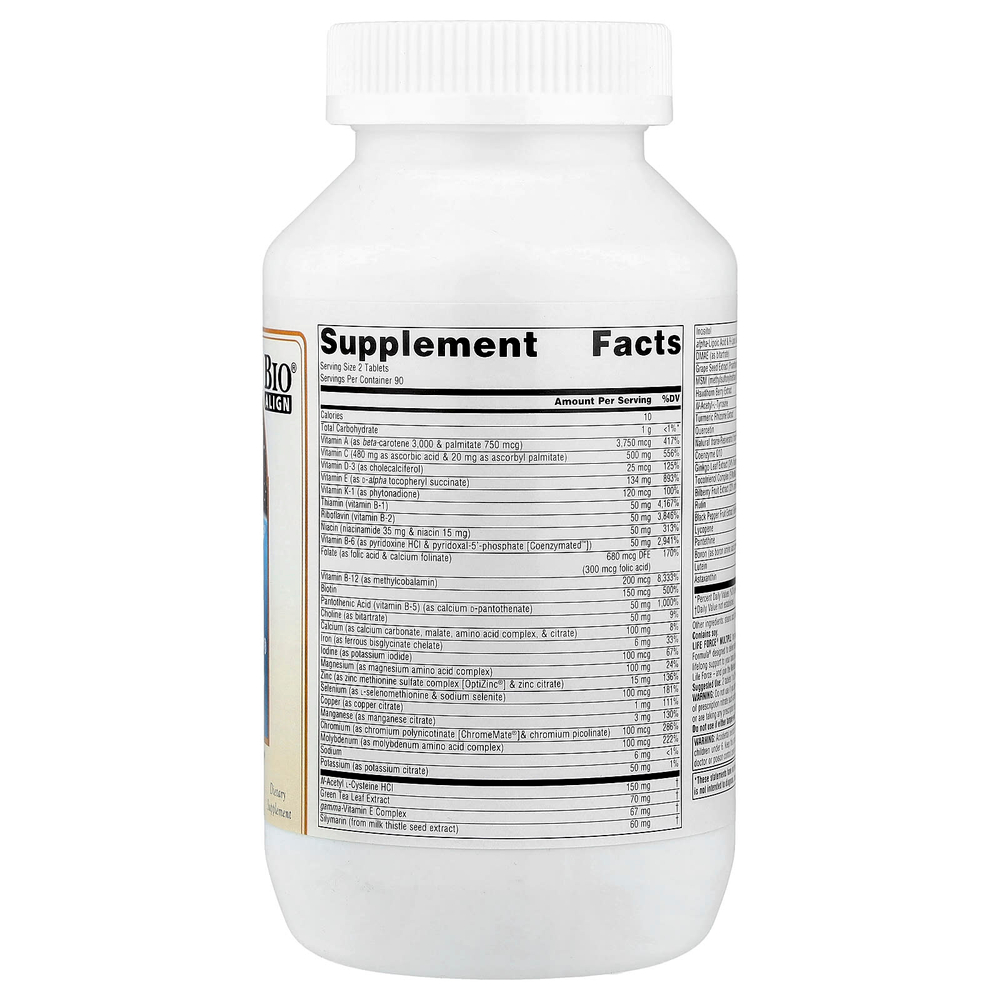 Source Naturals, Life Force® Multi, мультивитаминный комплекс, 180 таблеток