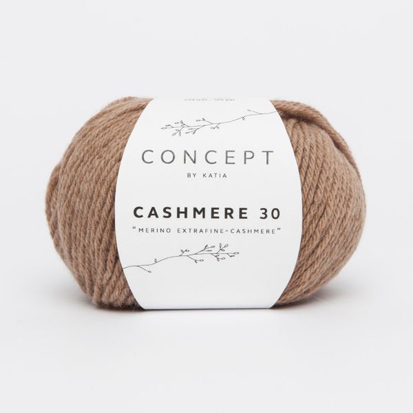 Пряжа Katia (Катя) Cashmere 30 / уп.20 мот. по 25 г, 94 м, 979.206