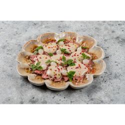 Тарелка d 26 см h2 см Pearl Shell Frutti di Mare P.L. [4]