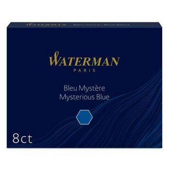 Картридж Waterman Standard Mysterious Blue темно-синие 8 шт (S0110910)
