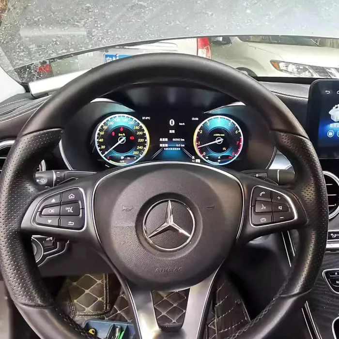 Электронная панель приборов Mercedes-Benz C-класс W205 2014-2018 - 1301С с LCD / ЖК 12.3" экраном QLED