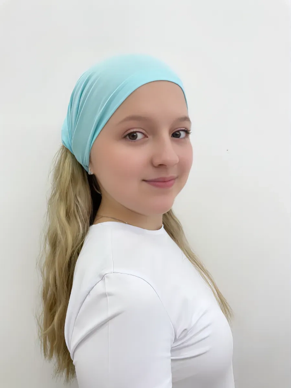 Косынка бандана летняя на резинке