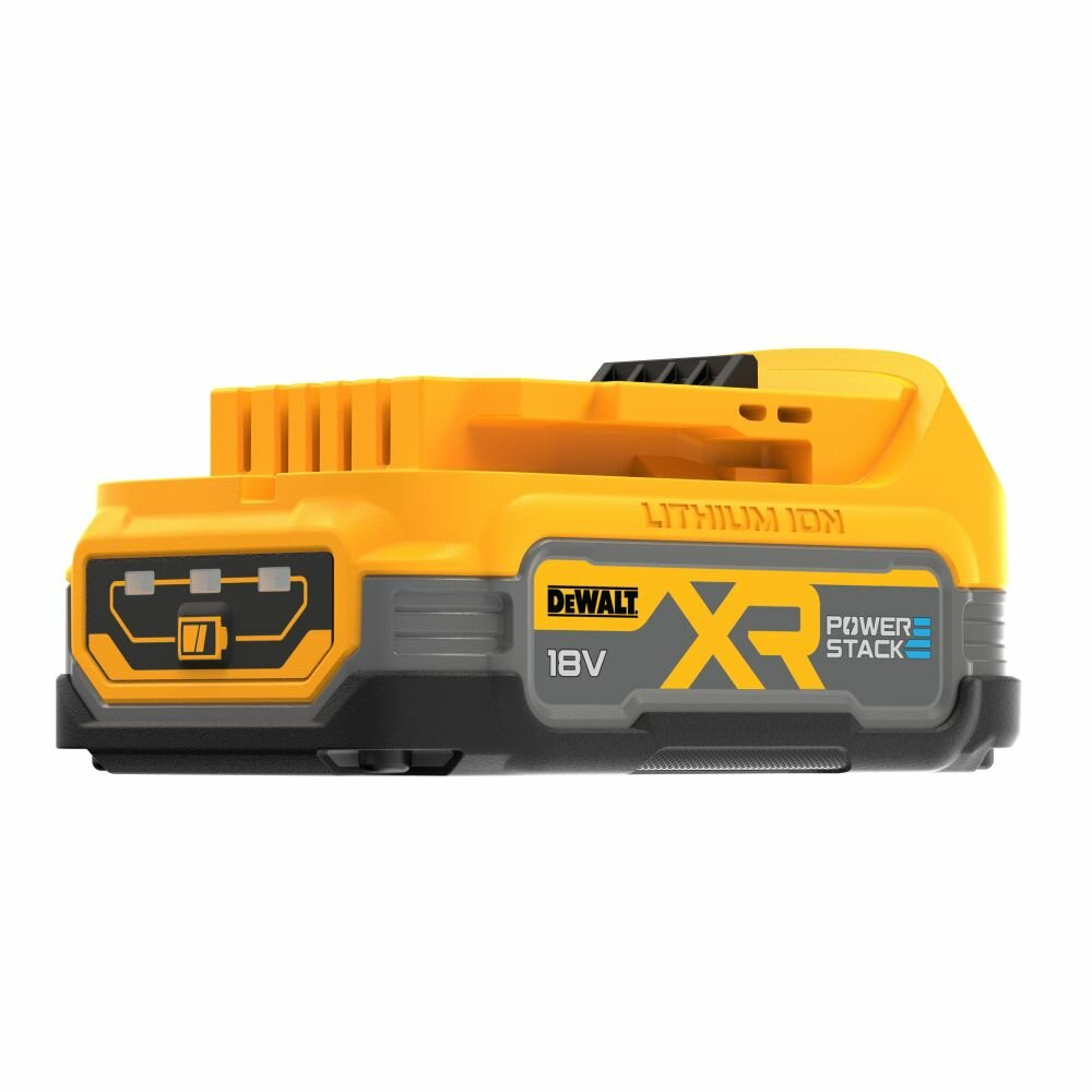 Аккумуляторная батарея DeWalt Powerstack DCBP034-XJ 18В/1.7Ач black-yellow