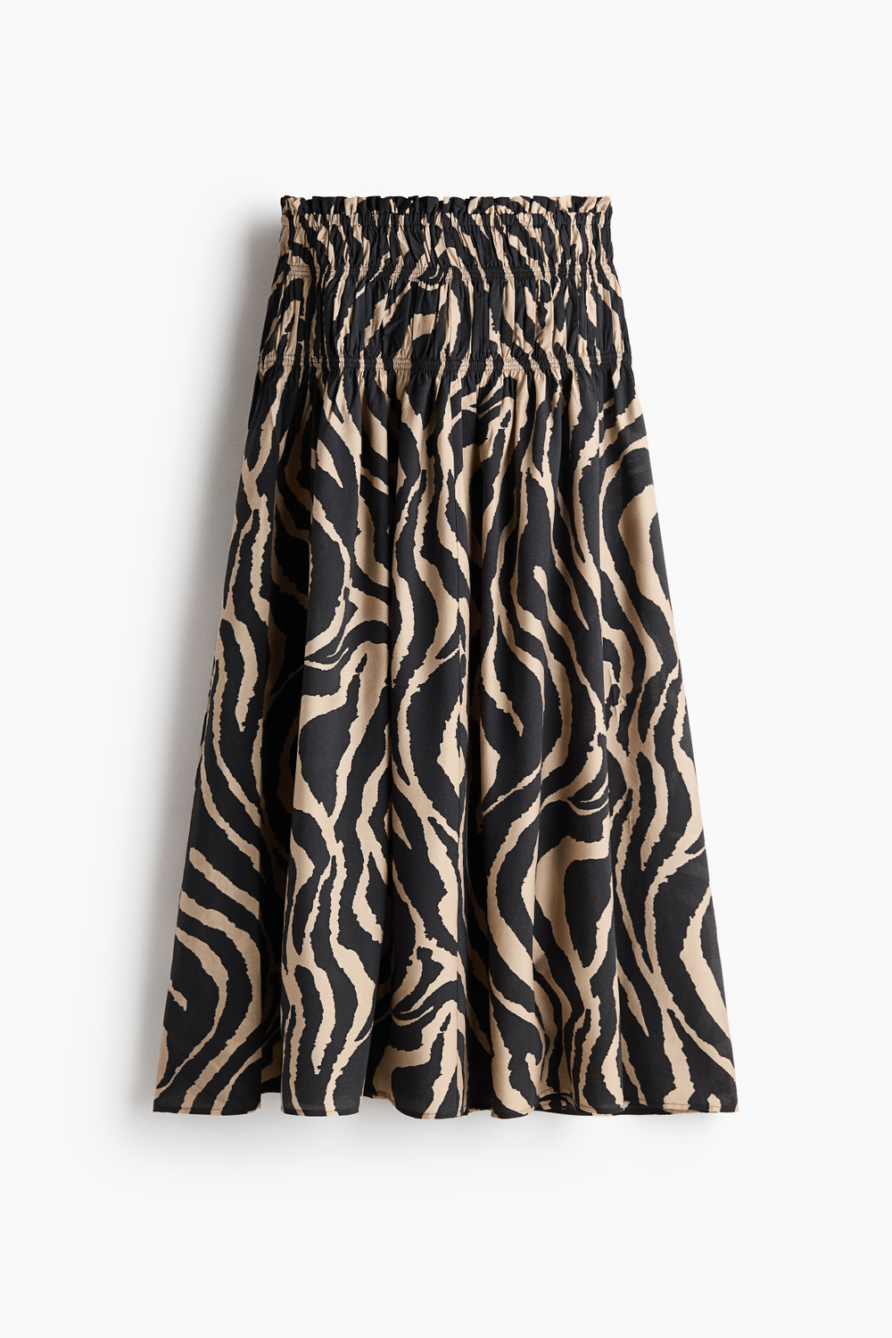 Юбка с плотными сборками на талии - H&M