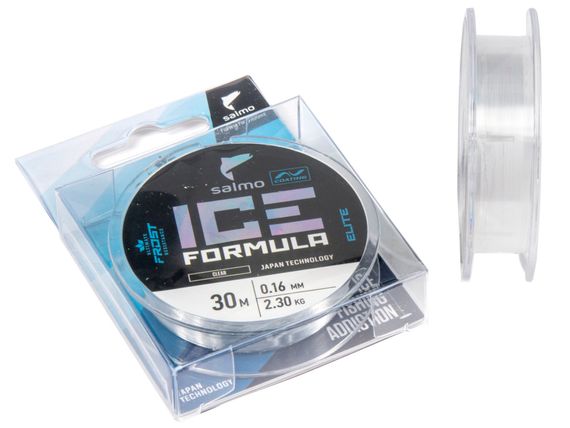 Леска монофильная зимняя Salmo Elite ICE FORMULA Clear 030/016