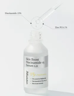 Сыворотка-бустер с 15% ниацинамида JMsolution Skin Boost Niacinamide 15% Serum 1.0 30 мл.