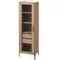 Витрина Type oak стеклянная высота 200 см L (натуральный дуб)