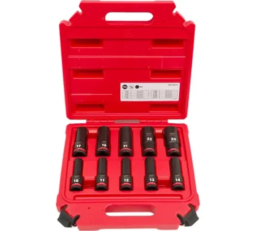 НАБОР ГОЛОВОК MILWAUKEE SETS II DEEP-10PC