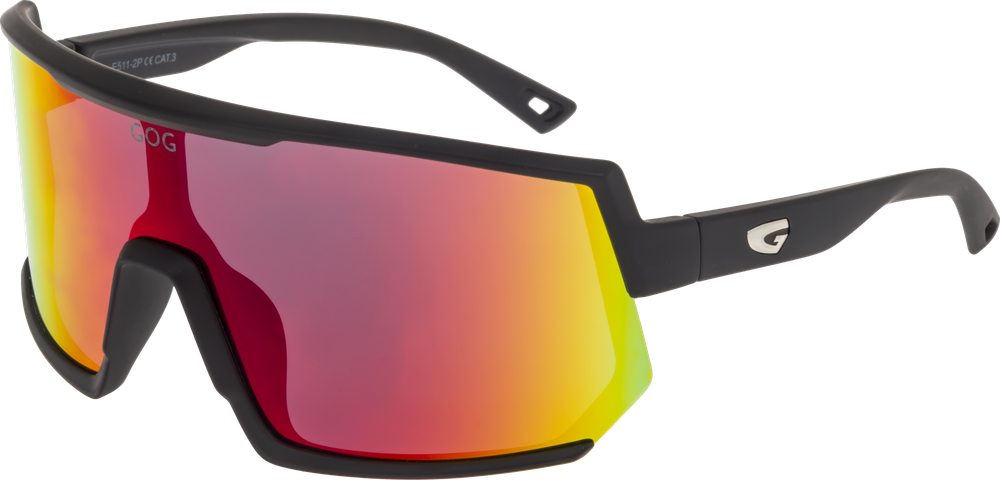 Спортивные очки GOG Zeus / Matt Black / Polarized Red Lens