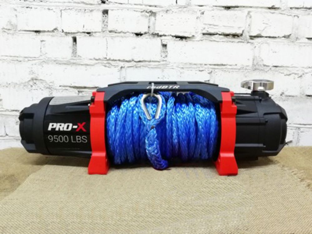 Лебедка "redBTR" серия "PRO-Х" 9,5S, 12v, 4307 кг, 150:1, синтетический трос Лебедка "redBTR" серия "PRO-Х" 9,5S, 12v, 4307 кг, 150:1, синтетический трос
