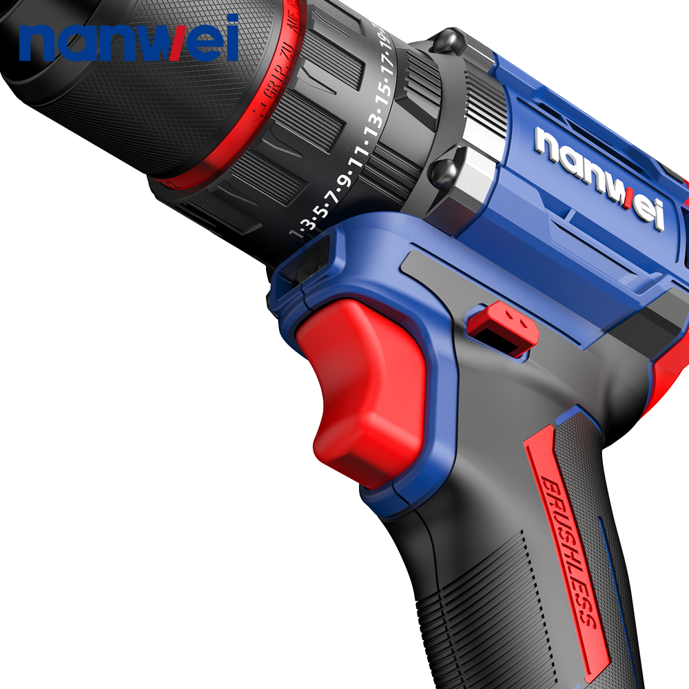 Аккумуляторный шуруповерт Nanwei NW-D8216C-4, 70 Нм, 20 В