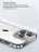 Чехол накладка iPhone 14 Pro 6.1" Gurdini Alba Series Protective Clear