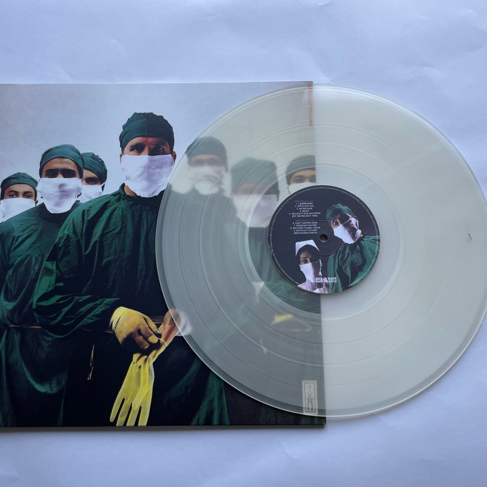 Винтажная виниловая пластинка LP Rainbow Difficult To Cure (Европейский Союз 2010) (Прозрачный Винил)