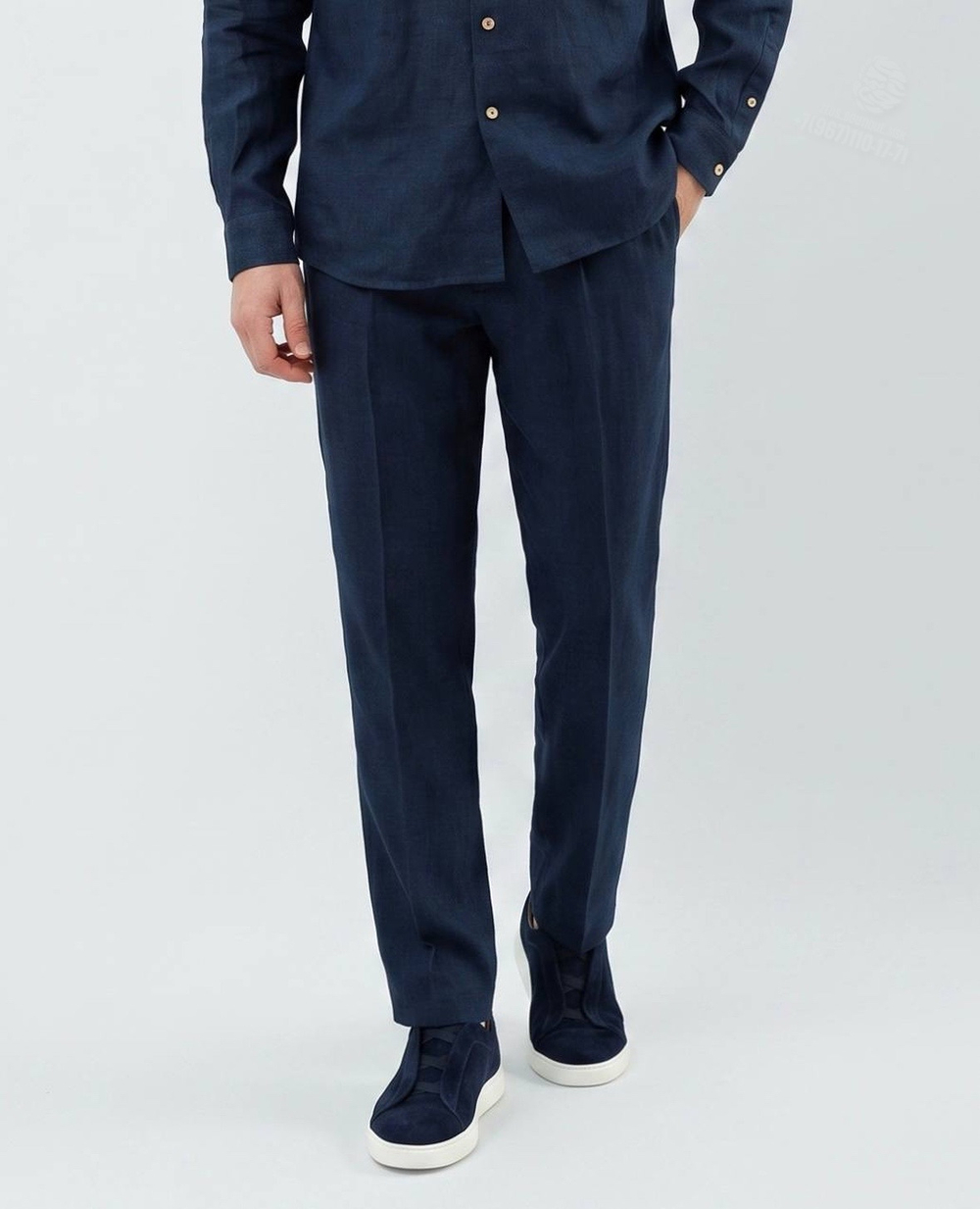 Льняной костюм Brunello Cucinelli