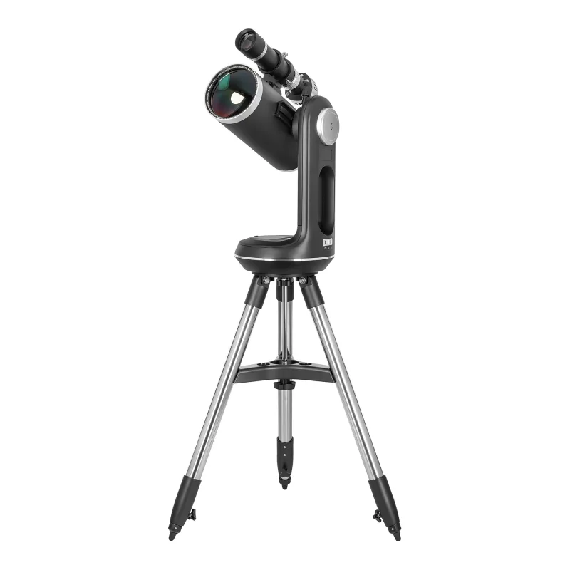 Смарт-телескоп Levenhuk Kelvin Bright STM127 - вид сбоку на штативе