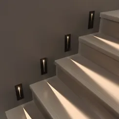 Подсветка для лестниц и ступеней Step 8 40108/LED черный Elektrostandard
