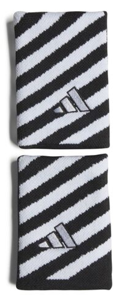 Напульсник теннисный Adidas Wristbands L (OSFM) - black/white