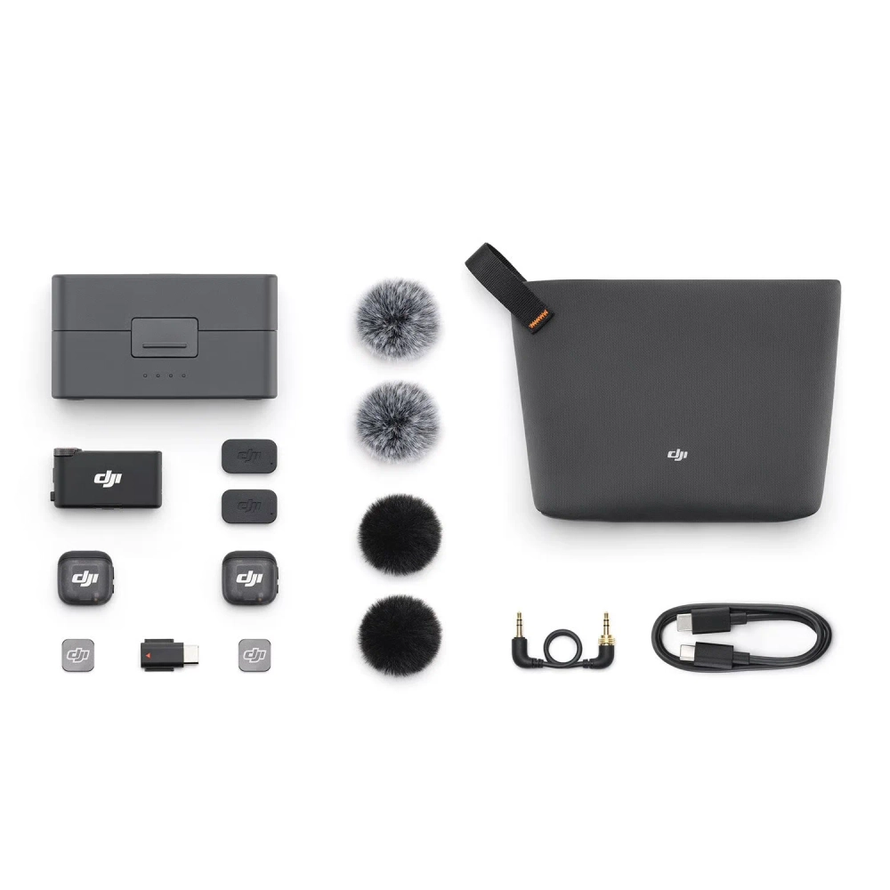 Dji Mic 3 (2 TX + 1RX + Charging Case)