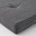 Подушка на стул IKEA JUSTINA (ЮСТИНА), Черный, 42 / 35х40х4 см