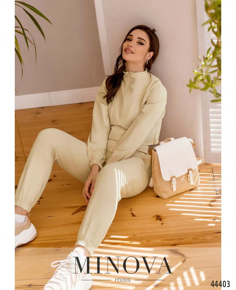 Костюм 2173-бежевый Minova