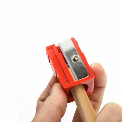 Заточка наклейки для кия красная