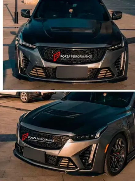 Карбоновый капот для Cadillac CT5 2019-2024 Кадиллак