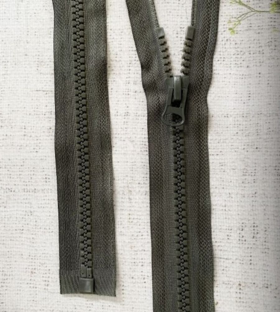 Молния трактор Т8, L 75 см, тёмный хаки