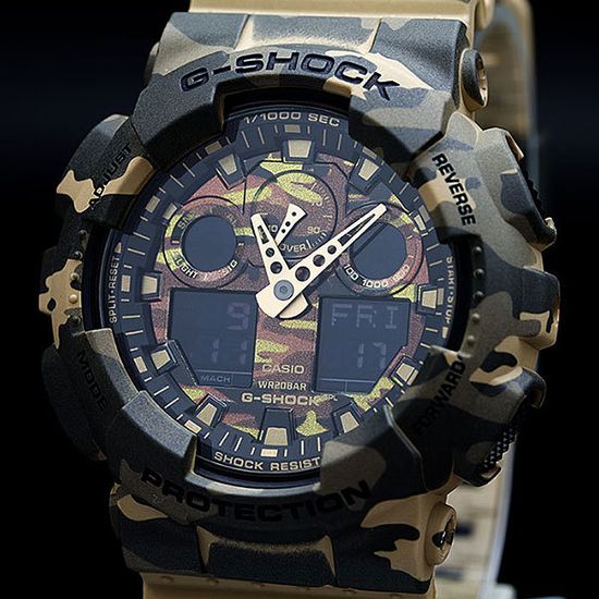 Наручные часы Casio G-Shock GA-100CM-5AER