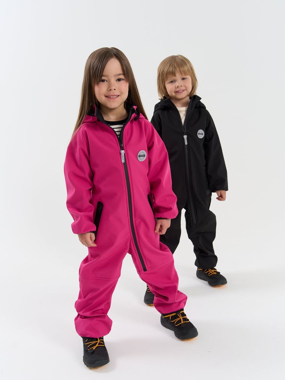 Комбинезон Softshell демисезонный "Фуксия"