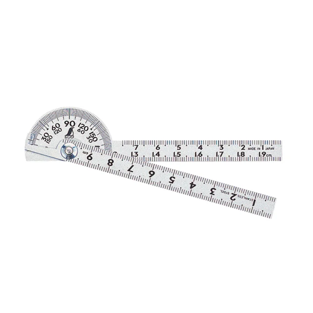 Угломер Shinwa D 40 х 100 х 100 мм c двумя линейками Sh 62995 М00003443