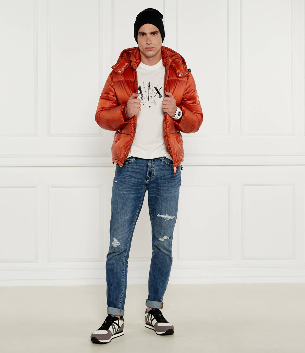 Пуховая куртка Armani Exchange - оранжевый(8NZB70 ZNYNZ)